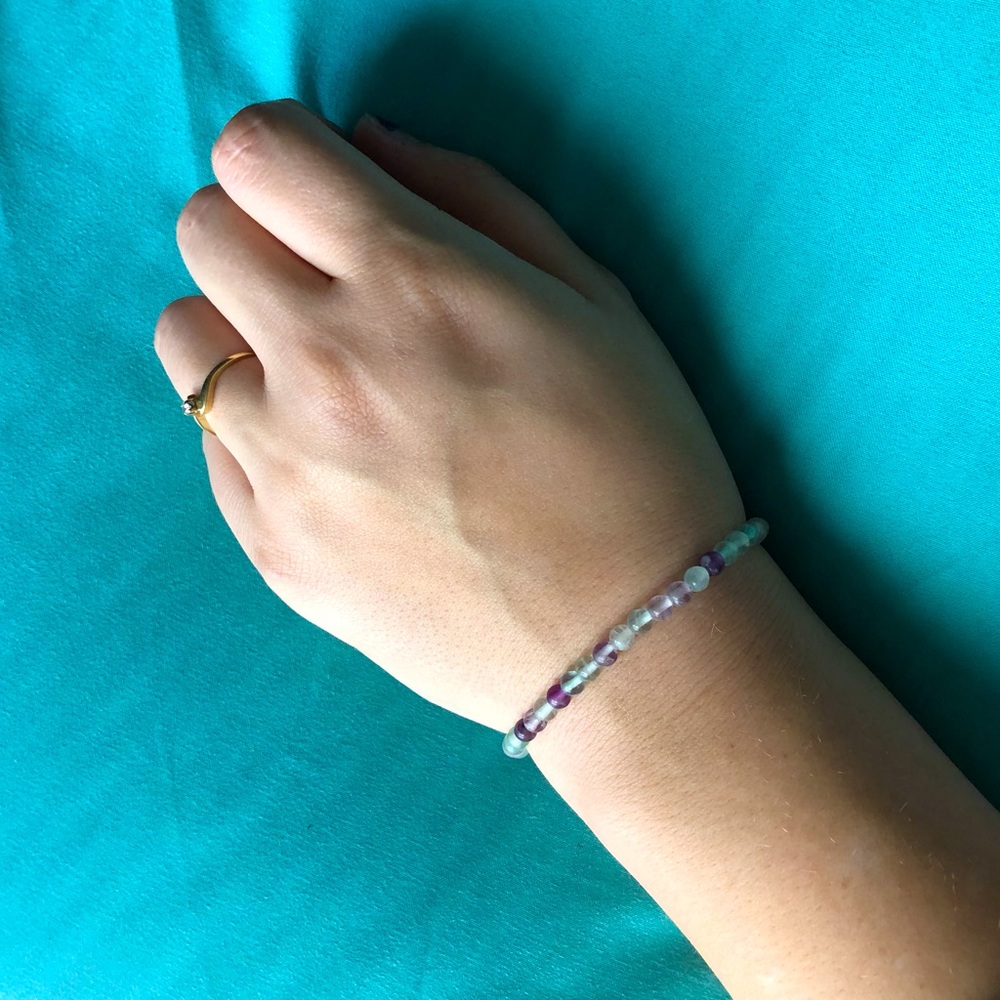 Fluorite bracelet